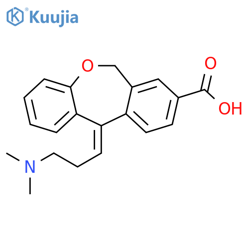Dibenz[b,e]oxepin-8-carboxylic acid, 11-[3-(dimethylamino)propylidene]-6,11-dihydro-, (Z)- structure