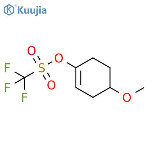 4-Methoxy-1-cyclohexenyl Trifluoromethanesulfonate structure