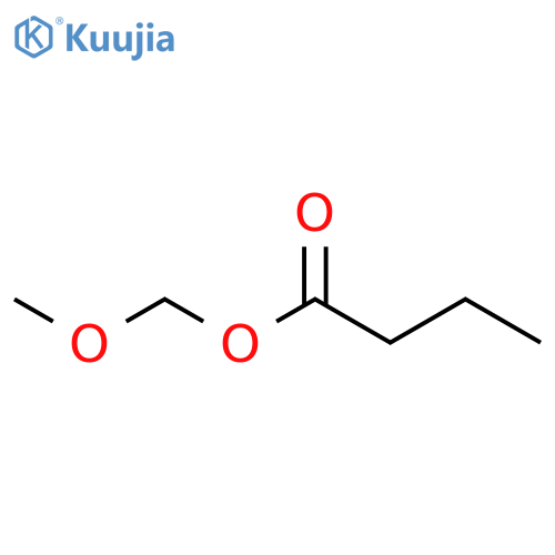 Butanoic acid, methoxymethyl ester structure