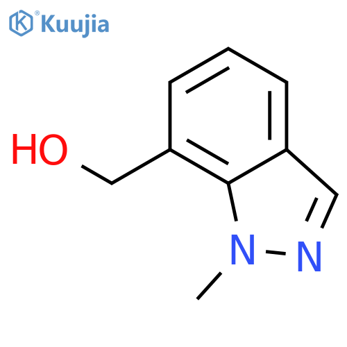 (1-Methyl-1H-indazol-7-YL)methanol structure