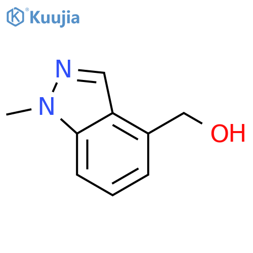 (1-Methyl-1H-indazol-4-YL)methanol structure