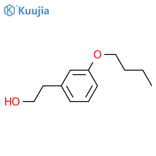 2-(3-butoxyphenyl)ethanol structure