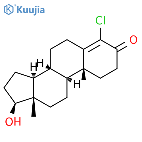 Clostebol Standard structure
