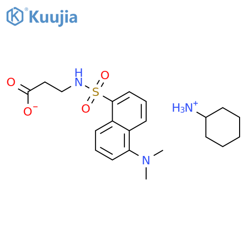 b-Alanine,N-[[5-(dimethylamino)-1-naphthalenyl]sulfonyl]- structure