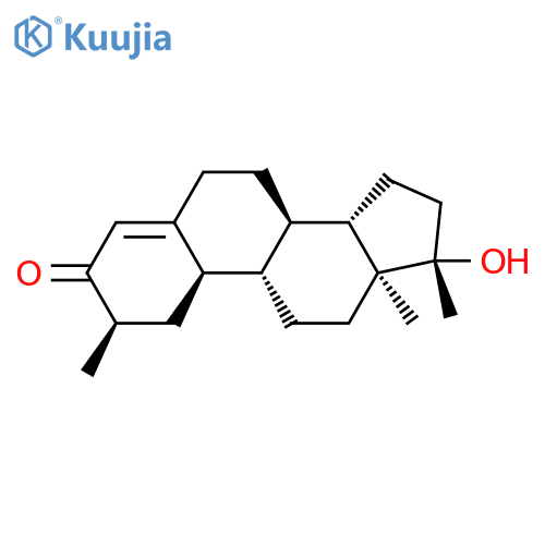 Estr-4-en-3-one,17-hydroxy-2,17-dimethyl-, (2a,17b)- (9CI) structure