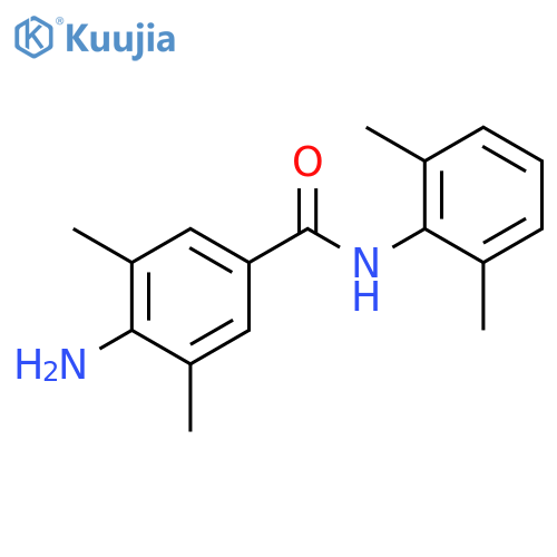 Benzamide,4-amino-N-(2,6-dimethylphenyl)-3,5-dimethyl- structure