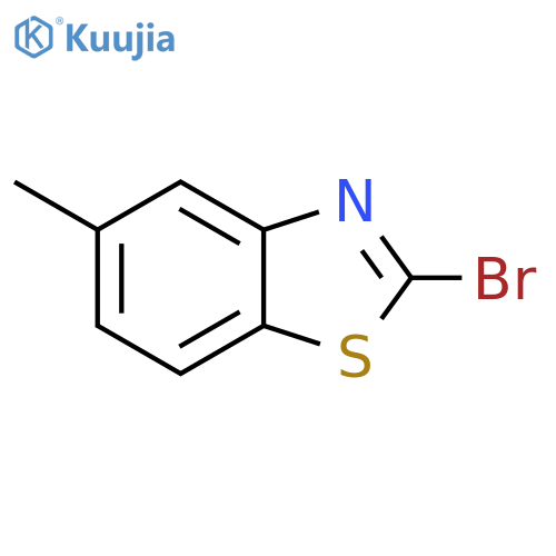 2-bromo-5-methyl-1,3-benzothiazole structure