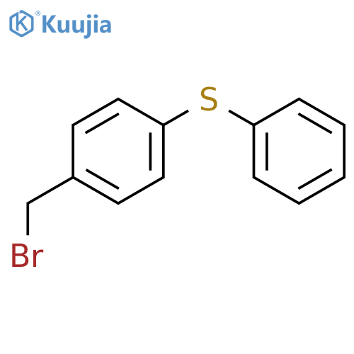 4-(Phenylthio)benzyl bromide;1-(Bromomethyl)-4-(phenylthio)benzene structure