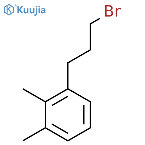 1-(3-Bromopropyl)-2,3-dimethylbenzene structure