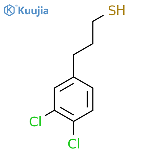 3-(3,4-dichlorophenyl)propane-1-thiol structure