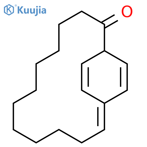 Bicyclo[12.2.2]octadeca-13,15,17-trien-2-one structure