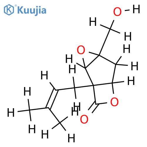 (1S,2R*,3R*,5S)-2,3-epoxyvibralactone structure