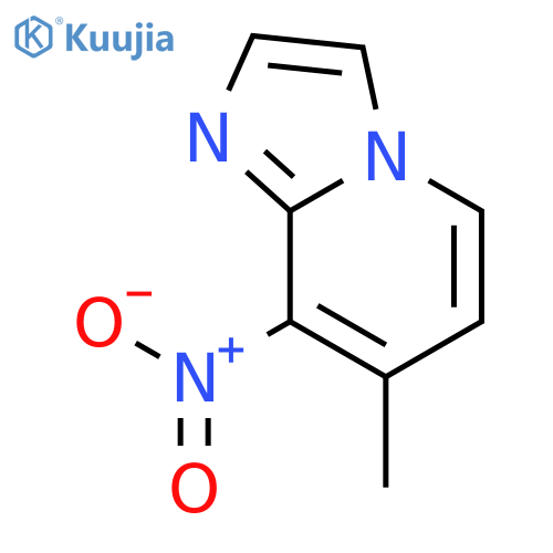 7-Methyl-8-nitroimidazo1,2-apyridine structure