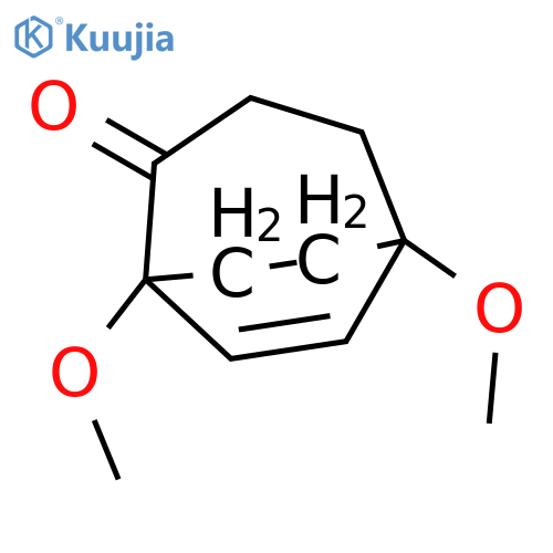 Bicyclo[3.2.2]non-6-en-2-one, 1,5-dimethoxy- structure