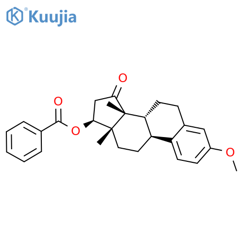 Estra-1,3,5(10)-trien-15-one, 17-(benzoyloxy)-3-methoxy-14-methyl-, (14b,17b)- structure