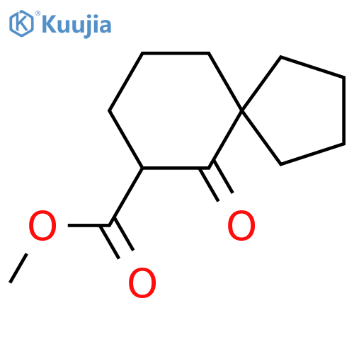 methyl 6-oxospiro4.5decane-7-carboxylate structure