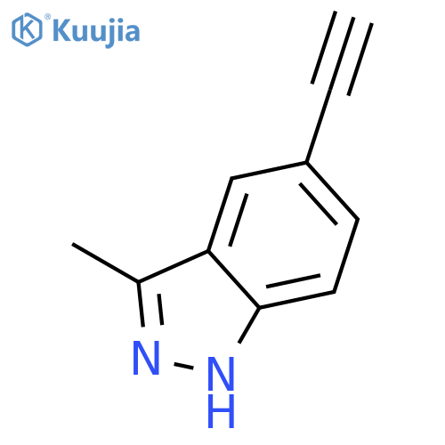 5-Ethynyl-3-methyl-1H-indazole structure