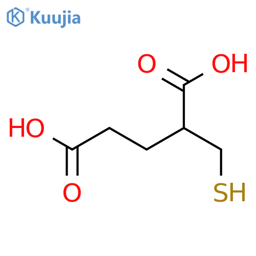Pentanedioic acid, 2-(MercaptoMethyl)- structure