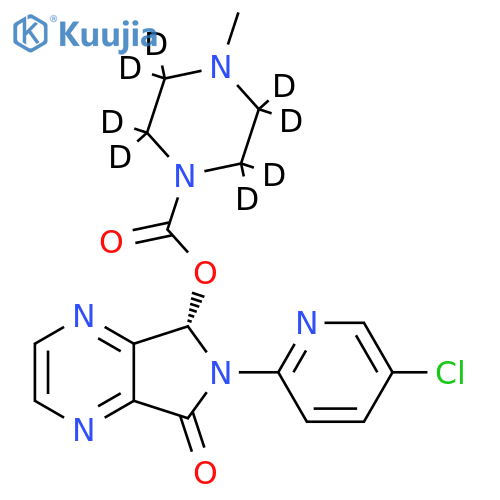 Eszopiclone-d8 structure