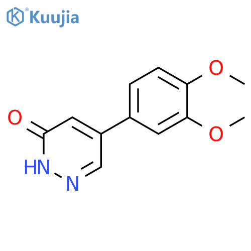 5-(3,4-dimethoxyphenyl)-3(2H)-Pyridazinone structure
