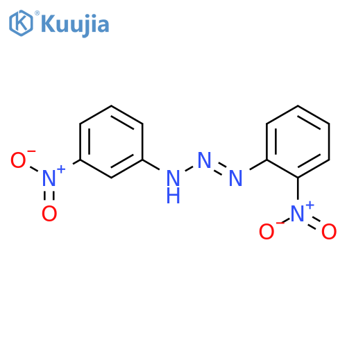 1-Triazene, 1-(2-nitrophenyl)-3-(3-nitrophenyl)- structure