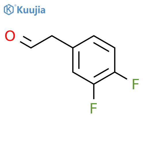 2-(3,4-difluorophenyl)acetaldehyde structure