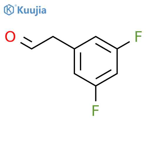 2-(3,5-difluorophenyl)acetaldehyde structure