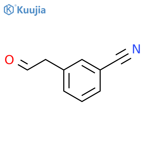 3-(2-Oxoethyl)benzonitrile structure