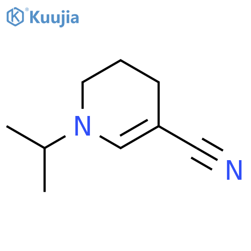 3-Pyridinecarbonitrile,1,4,5,6-tetrahydro-1-(1-methylethyl)- structure