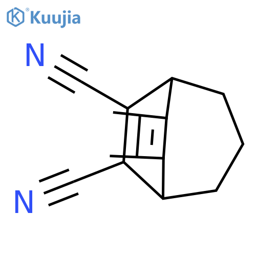 Bicyclo[3.2.2]nona-6,8-diene-6,7-dicarbonitrile,8,9-dimethyl- structure