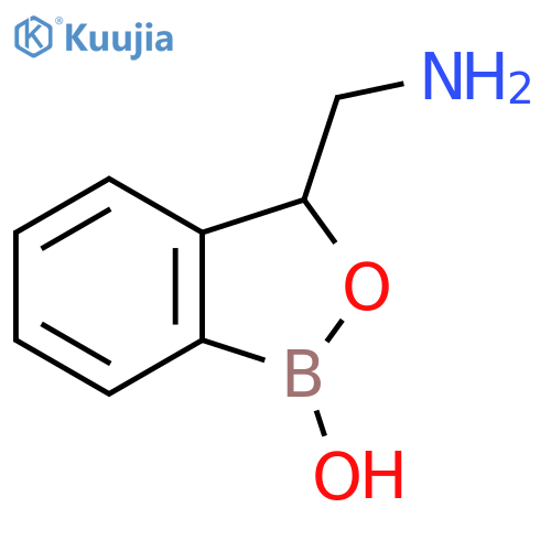 3-(Aminomethyl)-1,3-dihydro-2,1-benzoxaborol-1-ol structure