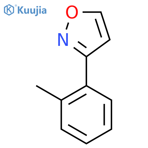 3-(2-Methylphenyl)isoxazole structure