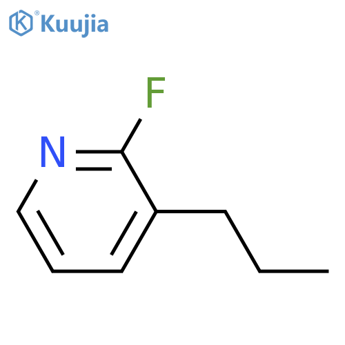 2-fluoro-3-propyl-Pyridine structure