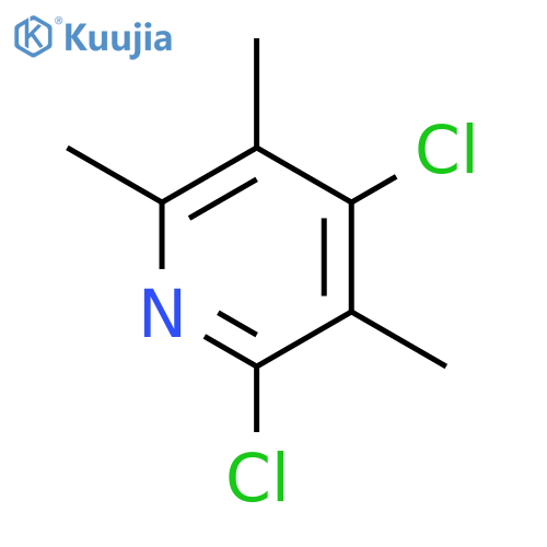 Pyridine,2,4-dichloro-3,5,6-trimethyl- structure