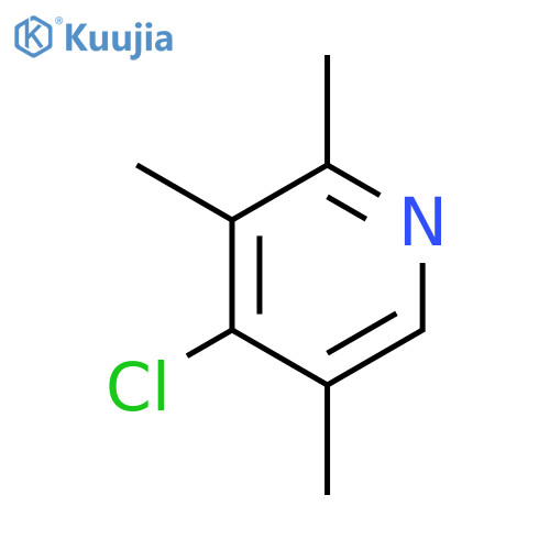 4-chloro-2,3,5-trimethylpyridine structure