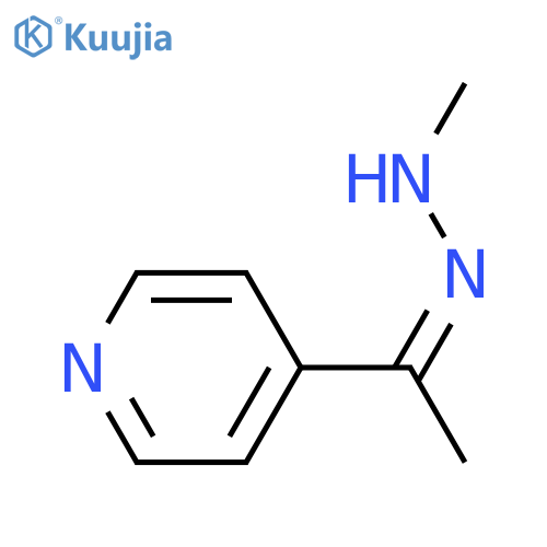 Ethanone,1-(4-pyridinyl)-, 2-methylhydrazone structure