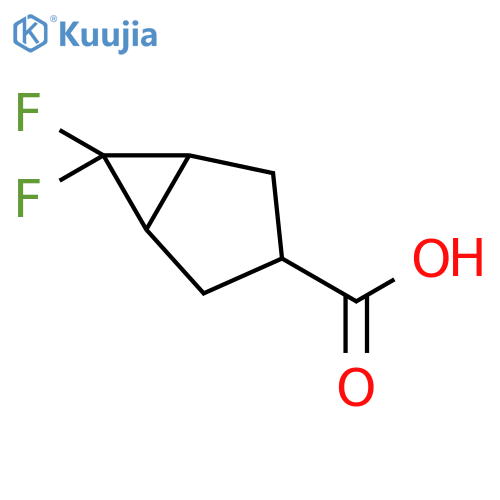 6,6-Difluorobicyclo[3.1.0]hexane-3-carboxylic acid structure