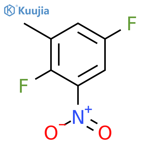 2,5-difluoro-1-methyl-3-nitrobenzene structure