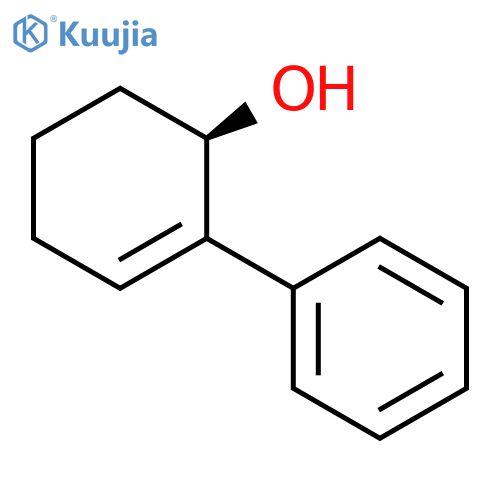 2-Cyclohexen-1-ol, 2-phenyl-, (1R)- structure