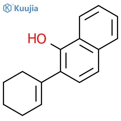1-Naphthalenol, 2-(1-cyclohexen-1-yl)- structure