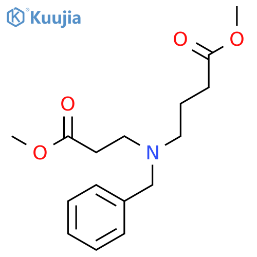 Methyl 4-4-Benzyl-N-(2-methoxycarbonylethyl)aminobutyrate structure