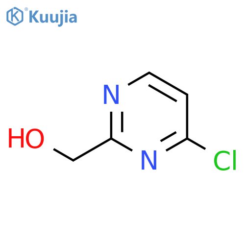 4-Chloro-2-(hydroxymethyl)pyrimidine structure