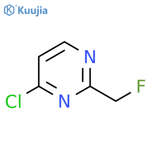 Pyrimidine, 4-chloro-2-(fluoromethyl)- structure