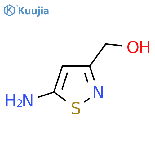 (5-Aminoisothiazol-3-yl)methanol structure