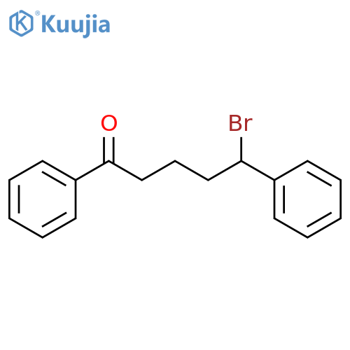 1-Pentanone, 5-bromo-1,5-diphenyl- structure