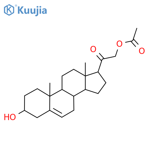 2-{5-hydroxy-2,15-dimethyltetracyclo[8.7.0.0^{2,7}.0^{11,15}]heptadec-7-en-14-yl}-2-oxoethyl acetate structure