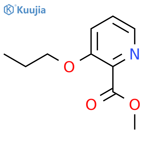 Methyl 3-Propoxypyridine-2-carboxylate structure