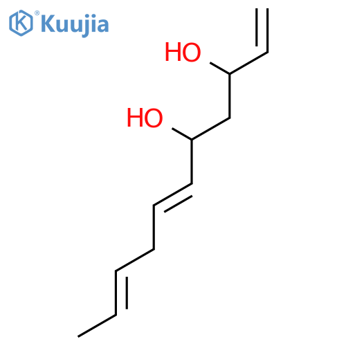 1,6,9-Undecatriene-3,5-diol structure