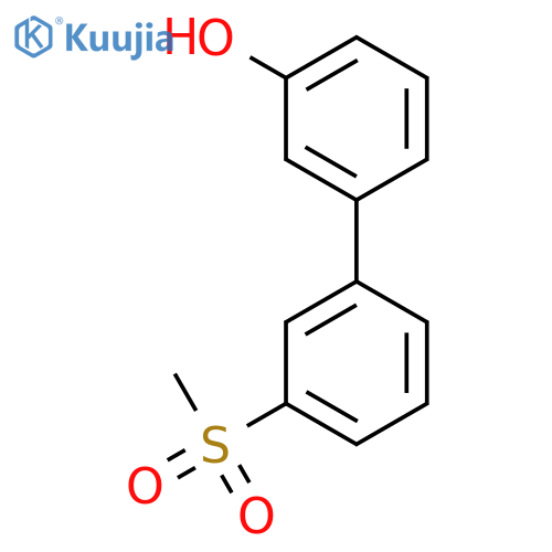 3'-(Methylsulfonyl)-[1,1'-biphenyl]-3-ol structure