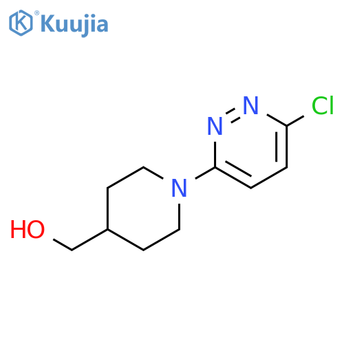 (1-(6-Chloropyridazin-3-yl)piperidin-4-yl)methanol structure